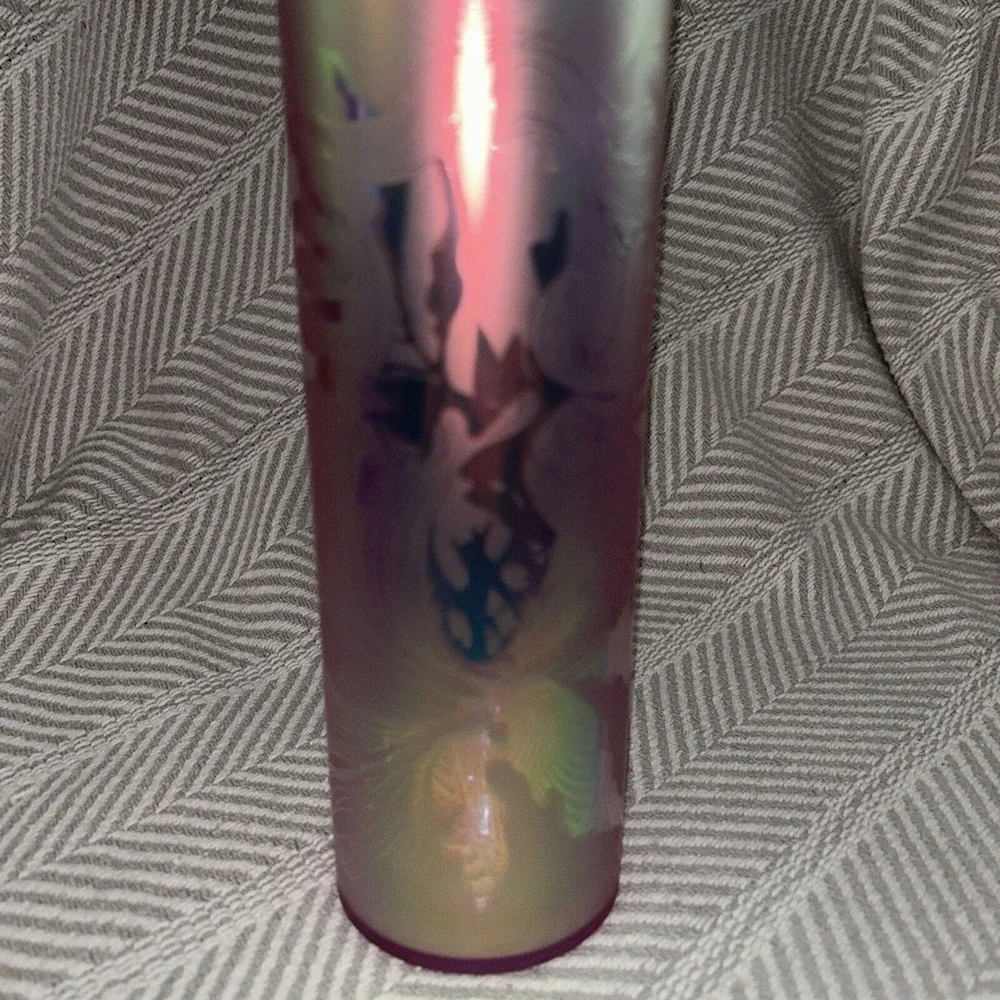 Starbucks 2022 Iridescent Mermaid Siren‎ Soft Touch Hot and Cold Tumbler 16oz C1